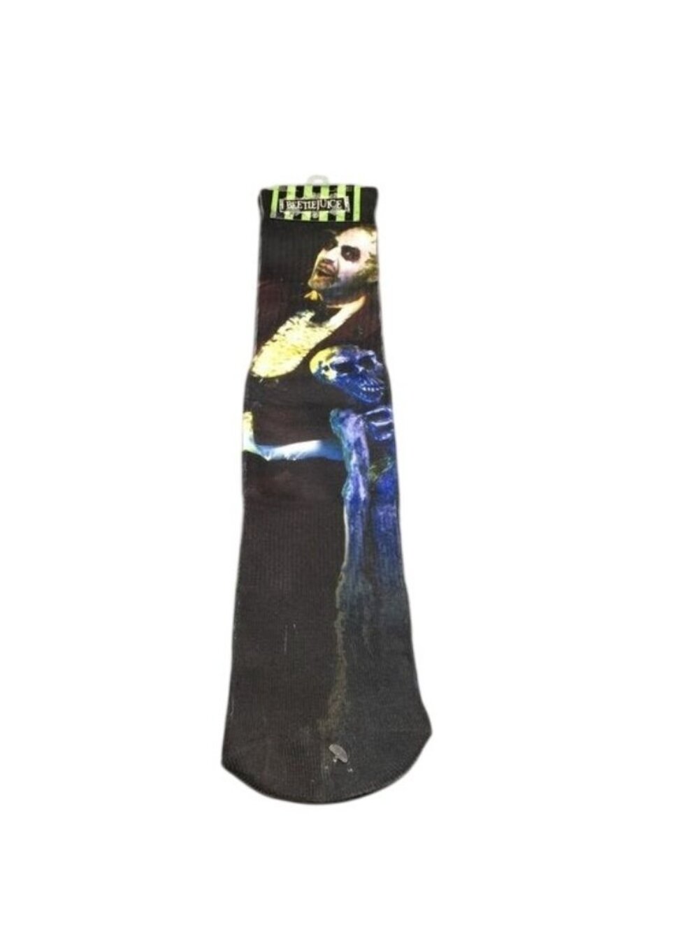 Beetlejuice Men’s Crew Socks Size 6-12